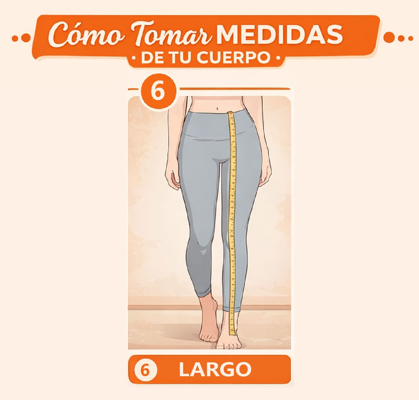 6- Medición del Largo de Pierna